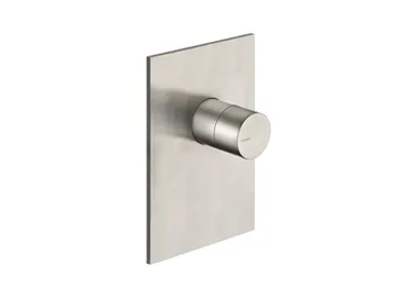 SX CRISX686 - Single handle shower mixer with plate by CRISTINA Rubinetterie - view 2
